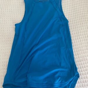 Lululemon sculpt tank top in cool blue